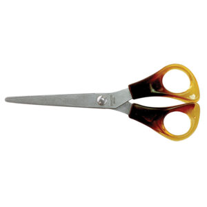 158mm Tortoise Shell Office Scissors