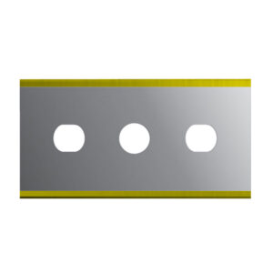 Technical 3 Hole Blade Square Cornered TNC Coated