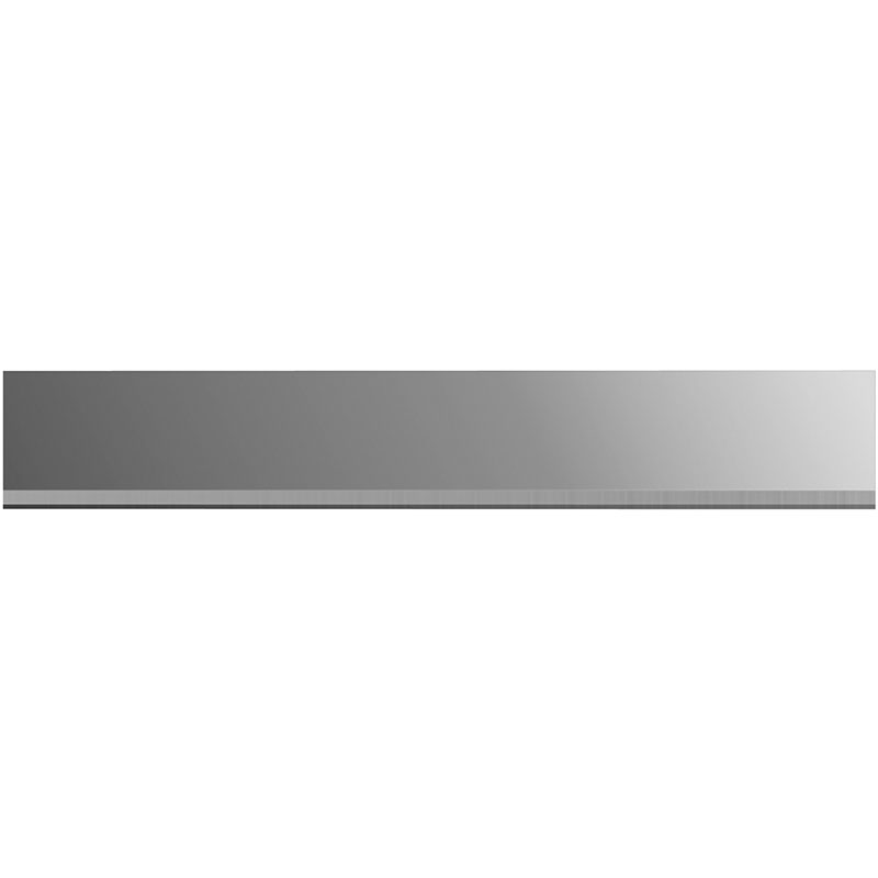 Horizontal gray gradient divider bar spanning the width, with a thin dark border along the bottom