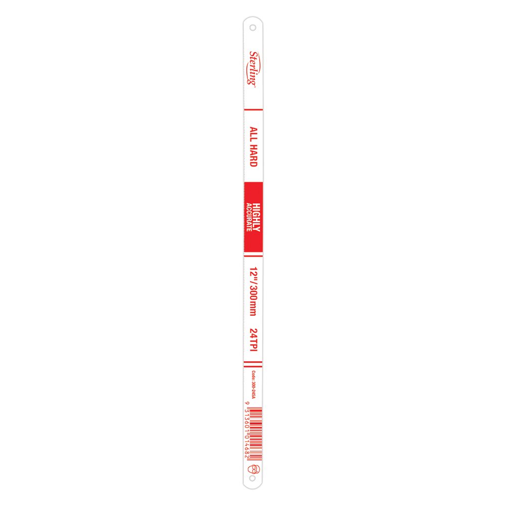 Long white measuring ruler with red text sections reading 'ALL HARD' and 'HIGHLY ACCURATE', barcode at the bottom.