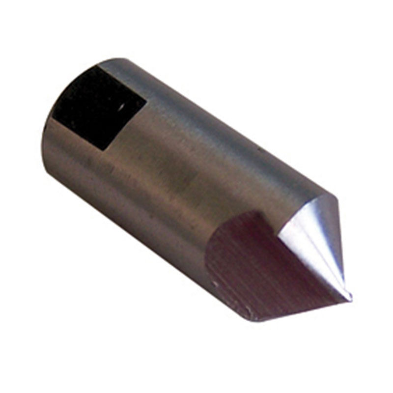 Cylindrical metal drill bit with a sharp conical tip used in drilling. It’s a metal cutting tool.