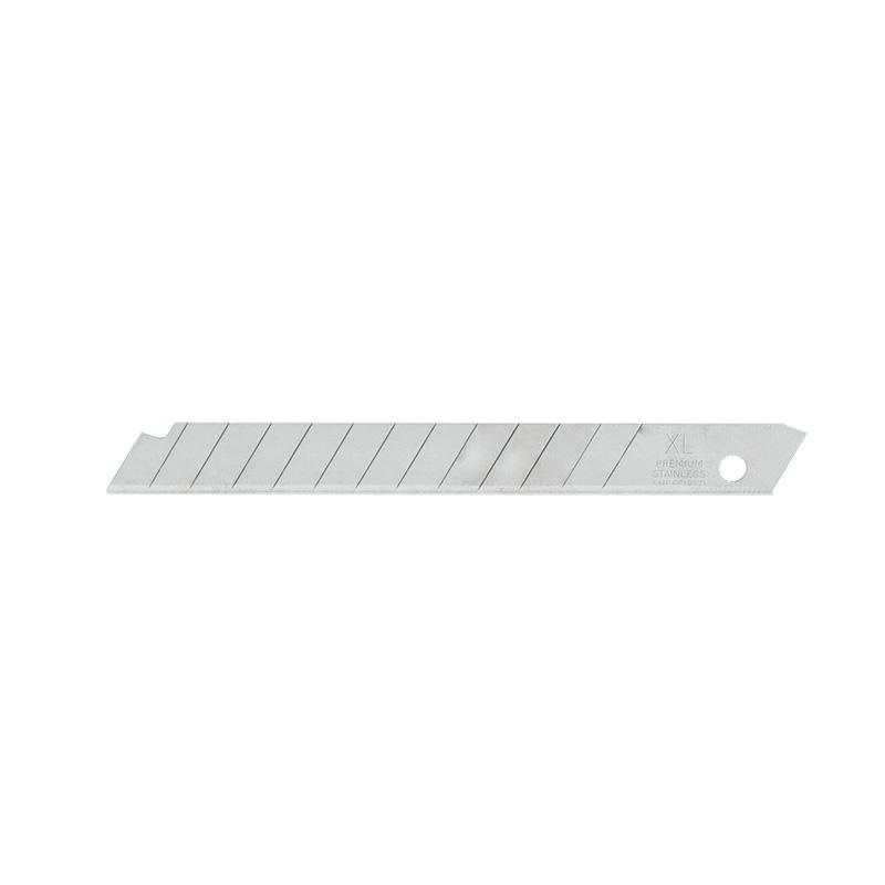 Stainless Steel XL 9mm Snap Blades (x10)