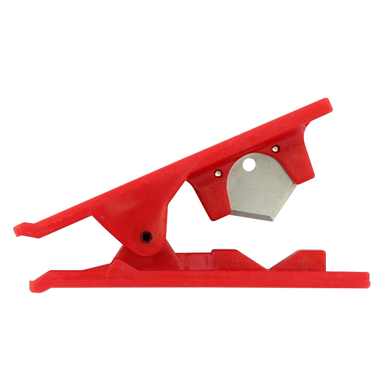 Red Tube Cutter with Replaceable Blade